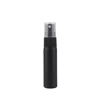 

200Pcs 10ml Spray Bottle Frosted Black Glass Fine Mist Atomizer Empty Refillable Perfume Portable Cosmetic Container With Pump