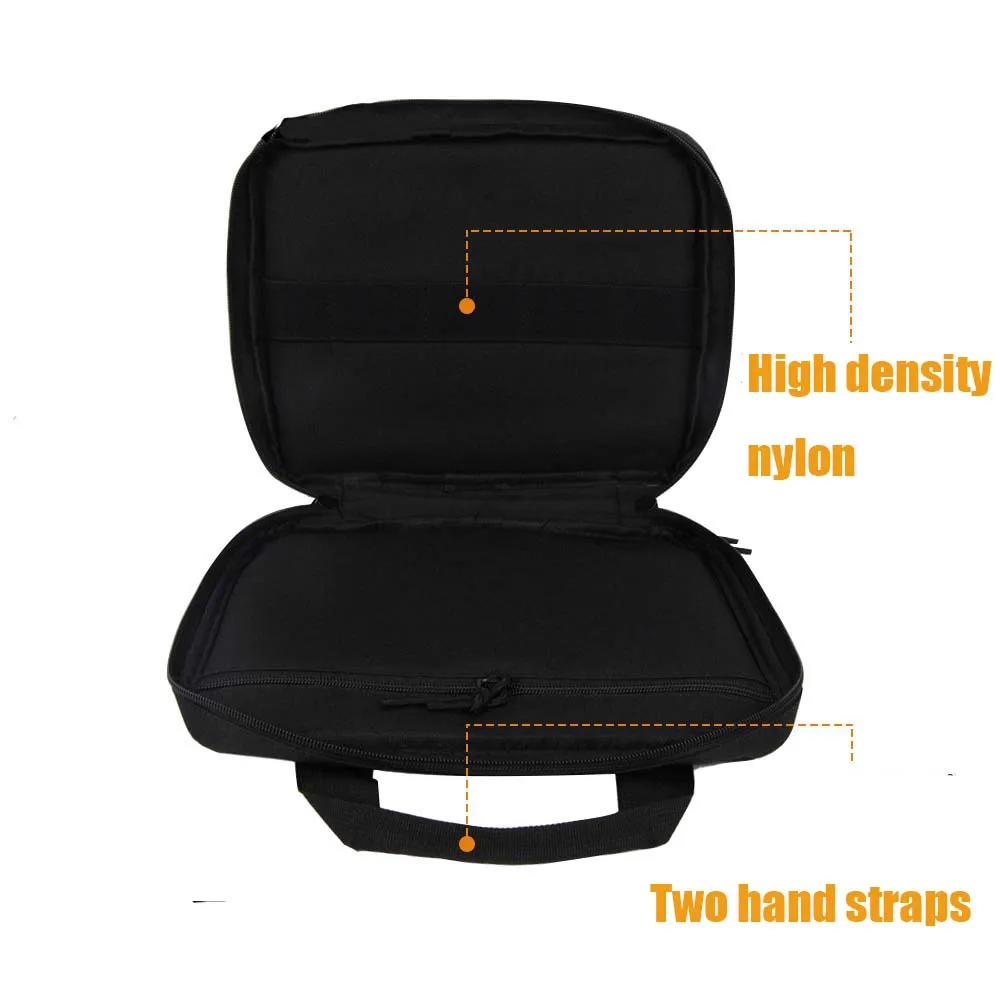 1" тактический нейлон пистолет Carry Bag Портативный Военное Дело пистолет чехол мягкий прочный Пистолет Журнал Чехол