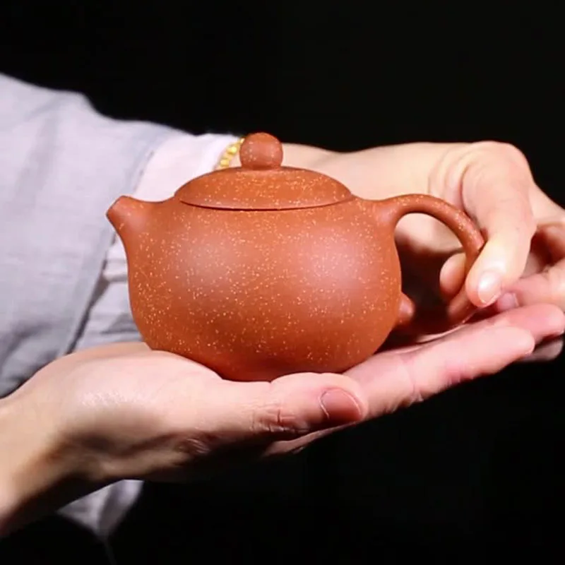 205CC Yixing Clay Teapot Chinese Handmade Kettle Kung Fu Zisha Tea Set Teaware Free Shipping