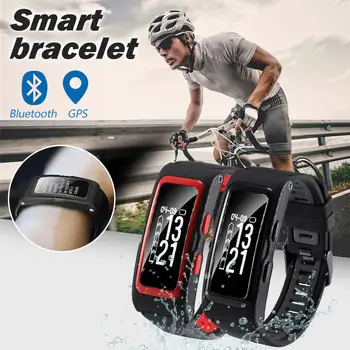 

Smart Bracelet Multifunction Smart Wristband GPS Step Counter Fitness Tracker Smartwatch Altimeter