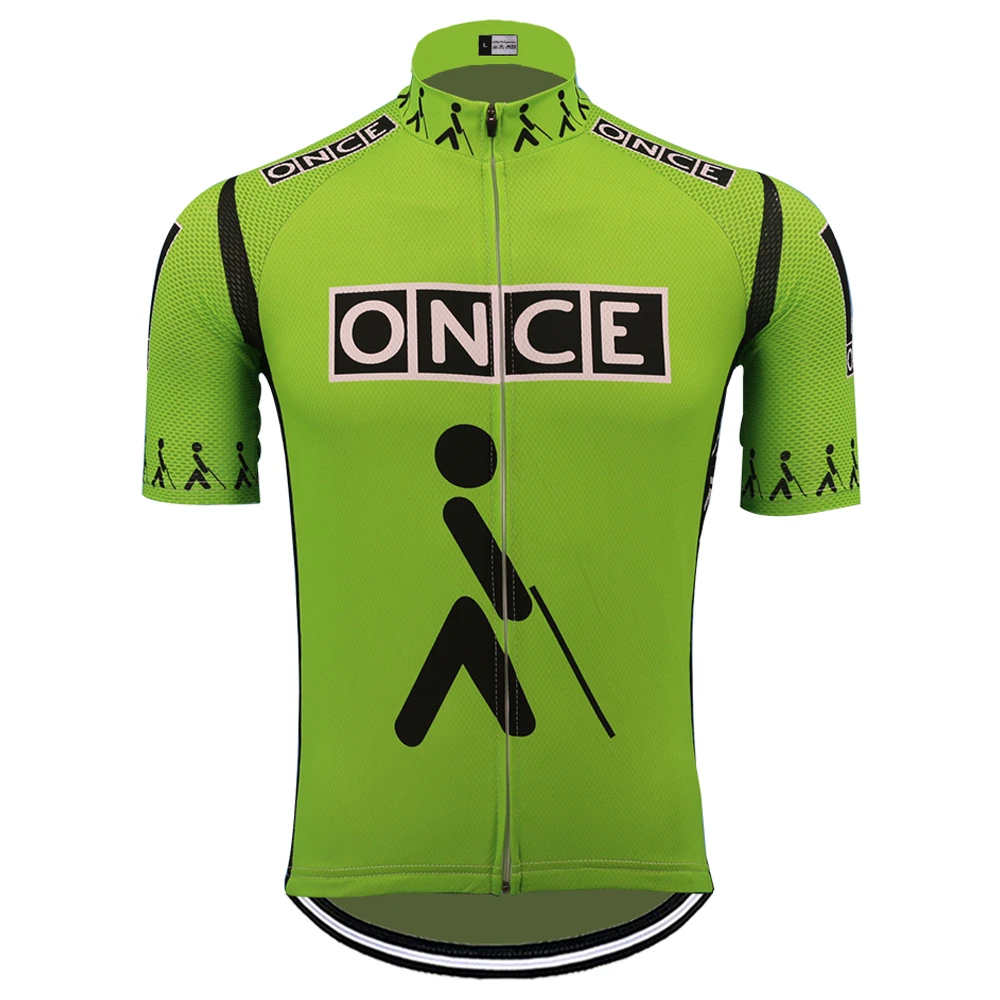 Maillot de manga para hombre, ropa de ciclismo de carreras, maillot para equipo de ciclismo, color verde|Maillot de ciclismo| - AliExpress