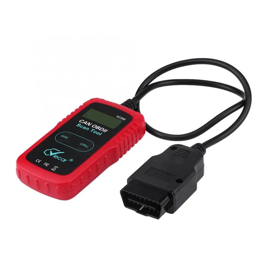 Автомобильный авто OBDII OBD2 OBD диагностический сканер инструмент считыватель кодов неисправностей адаптер автоматический диагностический инструмент