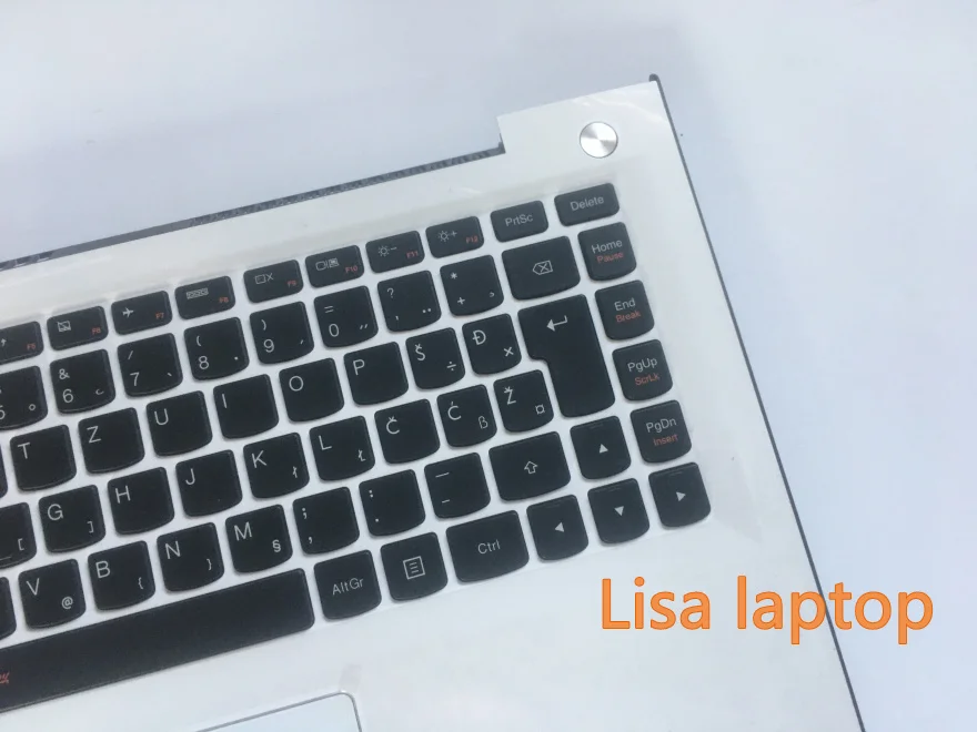 Для lenovo capital C u31-70 BKL white SA сербийская двуязычная клавиатура 5cb0j30921
