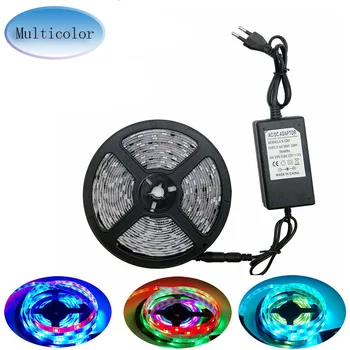

IC 1903 5050 SMD 150LED flexible light RGB dream magic Led strip DC12V IP65 waterproof 12V 3A Power Adapter 5m christmas lights
