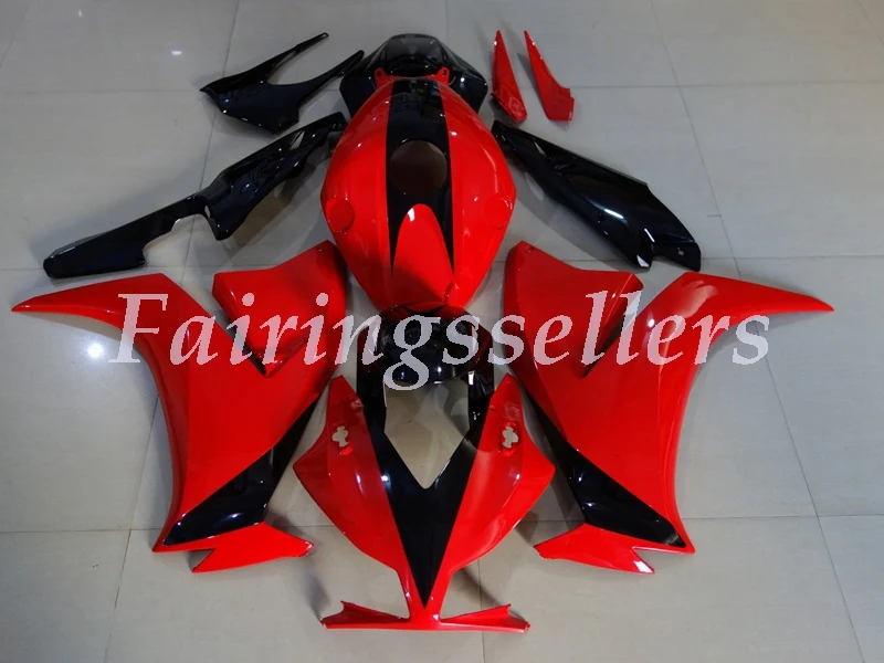 Впрыска ABS Полный обтекатели комплект Подходит для HONDA CBR1000RR 2012 13 14 15 CBR1000 12-16 CBR1000 обтекатель глубокий красный