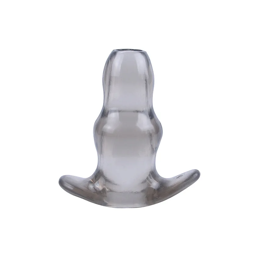 Мягкий Silcone Hallow Butt Plug устройство для мастурбации взрослый секс продукт Анальная пробка G-spot Anus для мужчин и женщин сексуальная