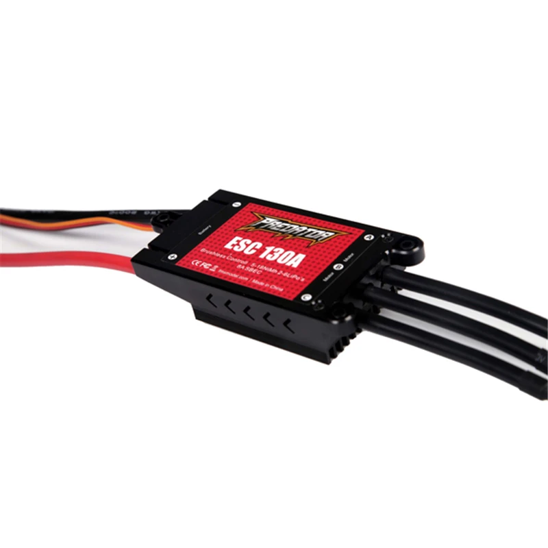 

FMS Predator 130A Brushless ESC XT60 With 8A Switch BEC for RC Models