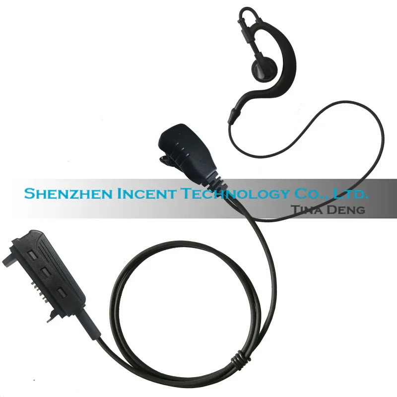 

VOIONAIR G Shape Ear Hook Earphone Earpiece Headset Speaker PTT for Airbus EADS Tetra G2 MC9620