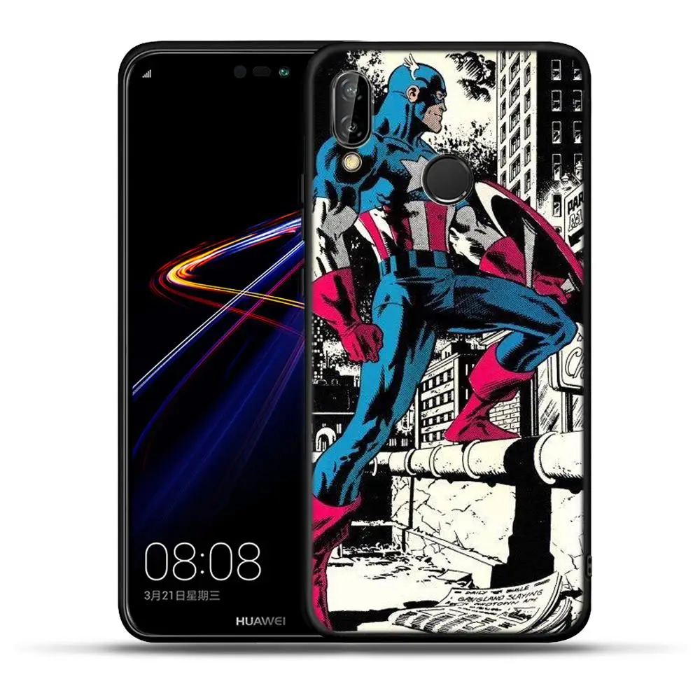 Классный Джокер Dead Pool для huawei P20 P30 Pro mate 10 20 Lite Y5 Y6 Y7 Y9 Prime P Smart Plus чехол силиконовый чехол Coque Etui