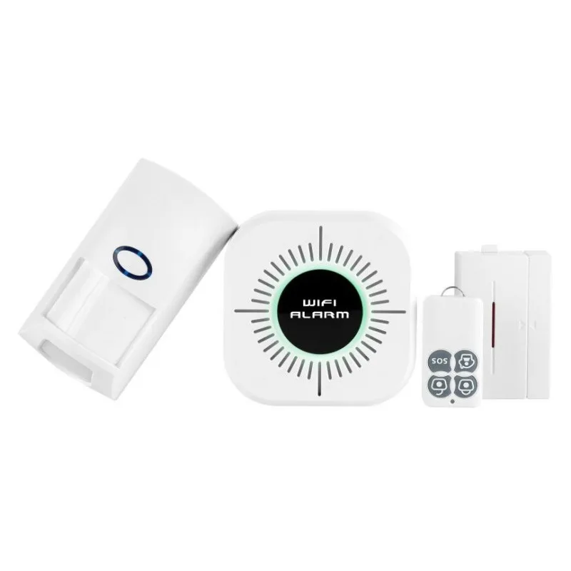 Household Practical Intelligent Induction Doors Andwindows WiFi Network Burglar Infrared Alarm Kits