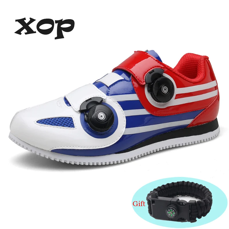 

Breathable Pro Self-Locking Cycling Shoes Road Bike Bicycle Shoes Ultralight Athletic Racing Sneakers Zapatos Ciclismo women