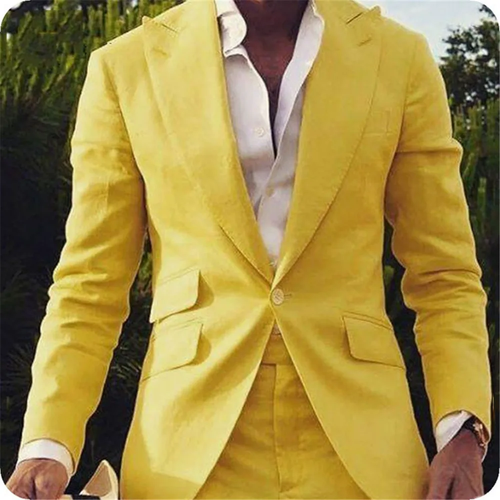 Latest-Coat-Pant-Designs-2020-Yellow-Wedding-Groom-Men-Suit-One-Button-Slim-Fit-Suits-Prom.jpg_640x640
