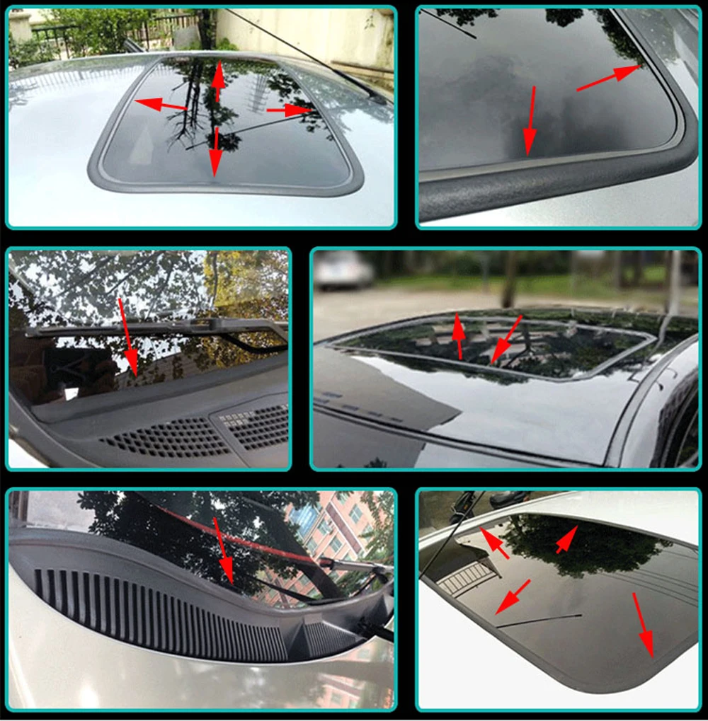 3 м ветровое стекло резиновый люк герметичные полосы для VW Polo Golf 4 5 6 7 Beetle MK1 MK2 MK3 MK4 MK5 MK6 Bora CC Passat B6 B5