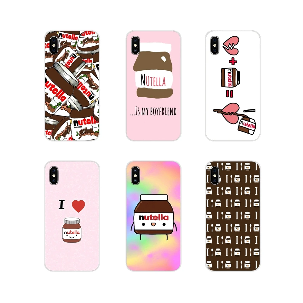 Для Samsung Galaxy J1 J2 J3 J4 J5 J6 J7 J8 плюс 2018 Prime 2015 2016 2017 Kawaii nutella аксессуары для мобильного