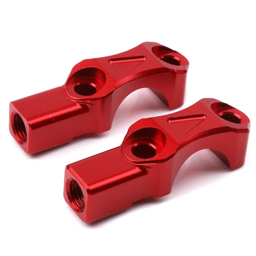 Универсальный CNC 22 мм 7/8 ''Руль Riser ручка зажим держатель для Honda Suzuki Kawasaki Yamaha Ducati