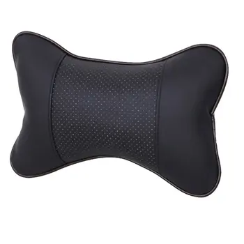 

Memory Foam Chair Armrest Pad Comfy Car Breathable Seat Headrest Bone Pillow Neck Protection Red Line Seat