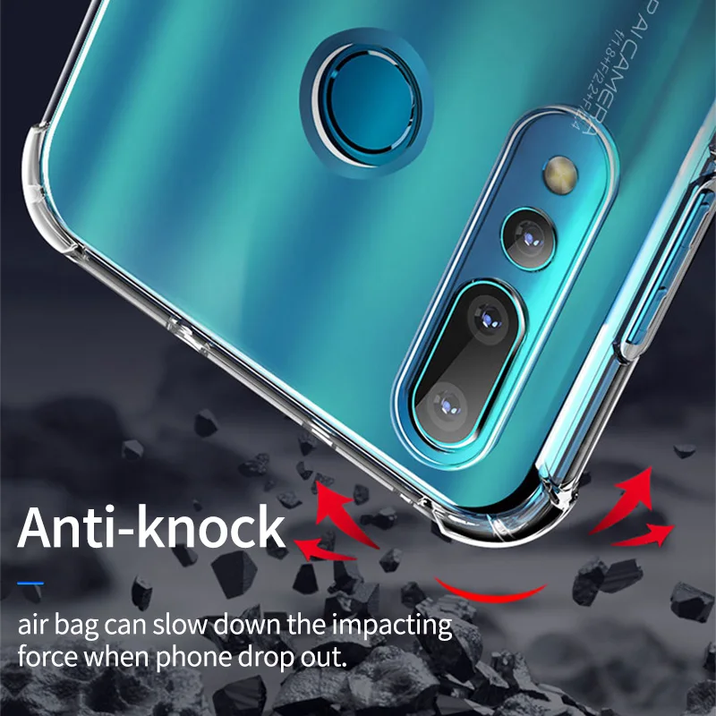 YBD прозрачный противоударный чехол для Huawei P20 Lite Mate 20 защитный P30 Y9 P Smart 2019