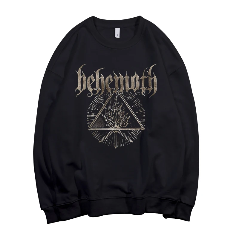 4 4 дизайна behemoth Pollover Толстовка Рок толстовка панк sudadera уличная флисовая верхняя одежда тяжелый металл - Цвет: 4
