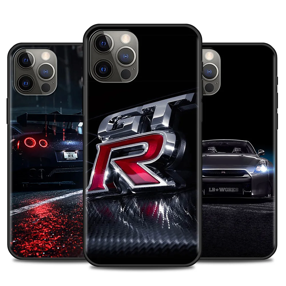Sport Car GTR Phone Case For Apple iPhone 11 13  12 Pro Max Mini XR X 7 6S 8 Plus XS SE(2020) Protector Fundas best cases for iphone 13 