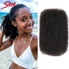 Pelo humano elegante brasileño Remy Afro rizado a granel para trenzar, 1 paquete de 50g/Ud., trenzas de Color Natural sin trama ► Foto 2/6