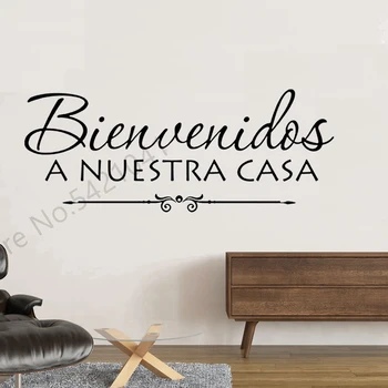 

Spanish Wall Sticker For LivingRoom Home Decoration Wall Art Decals Removable Wallpaper House Decor Vinyl Decal