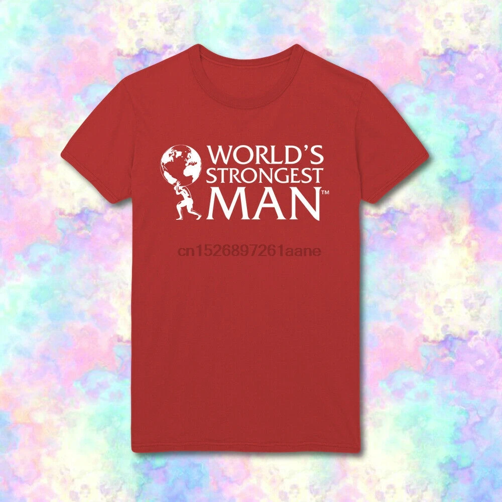 

World Strongest Man Text Workout Training Gym Free UK Delivery HD38 T-Shirt