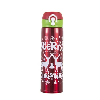 

Merry Christmas Tree 450ML Stainless Steel Thermos New Year Decor Child Xmas Gift Christmas Decorations Adornos De Navidad Kerst