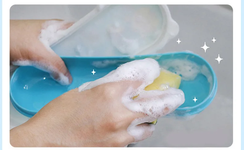 Южная Корея продукт импорт Pororo Lele детей из нержавеющей стали xue xi kuai набор ложек из нержавеющей стали