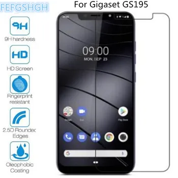 Перейти на Алиэкспресс и купить 9H 2.5D Закаленное стекло для Gigaset GS195 Взрывозащищенный протектор экрана для Gigaset GS195 защитная пленка, стекло