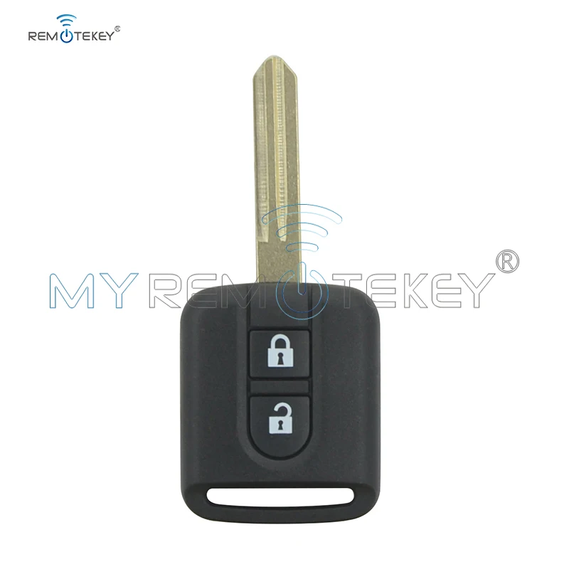 Дистанционный Автомобильный ключ Remtekey 2 кнопки 433 МГц 5WK4876/818 ID46/PCF7946 чип для Nissan Elgrand X-TRAIL Qashqai Navara Micra Note NV200