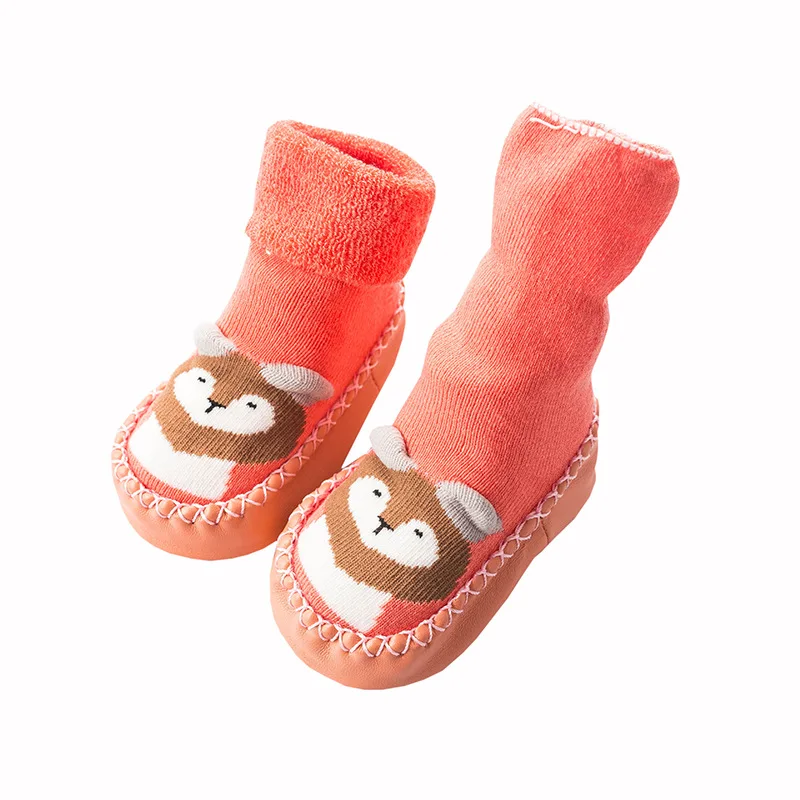 2019 Fall Winter New Baby Terry Padded Baby Shoes  Non-slip Toddler Baby Walking Shoes Baby Boys Shoes Infant Girl First Walkers
