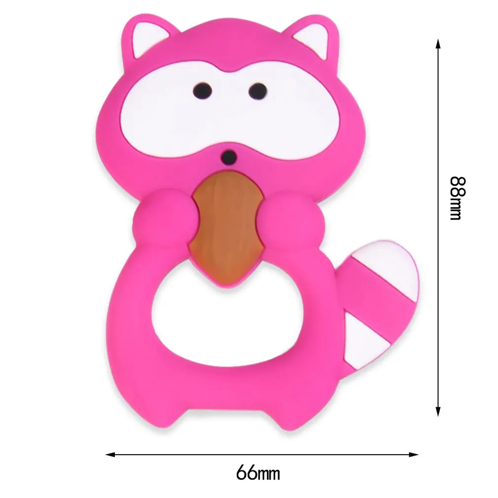 Cartoon animal silicone molar gel