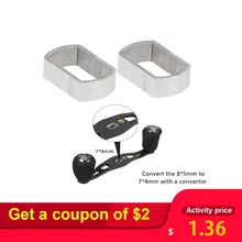 Рыболовная катушка коромысло отверстие адаптер для рыбалки коромысло отверстие прокладка 8x5 мм до 7x4 мм рыболовные коромыслы части карпа рыболовные снасти Pesca