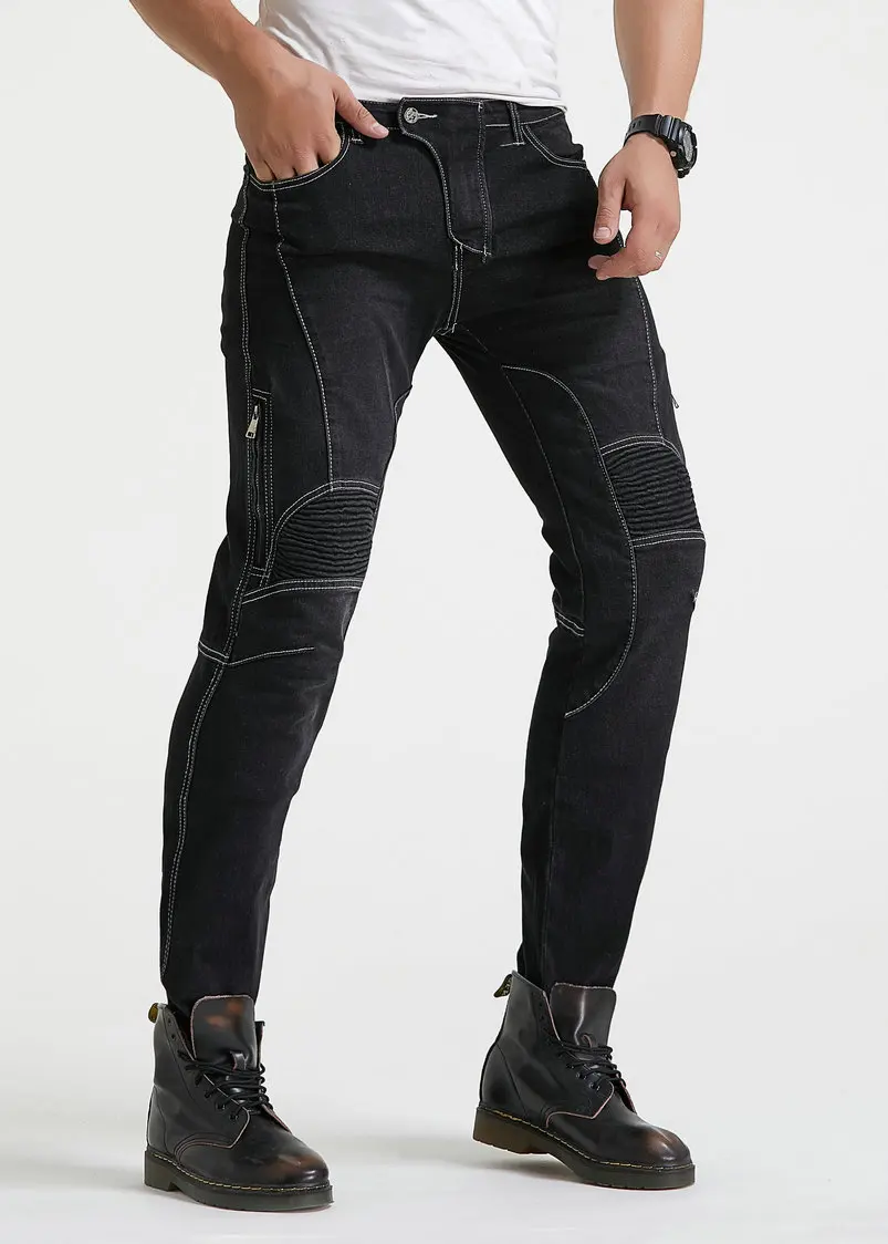 stealth protector  skinny Riding Jeans  8