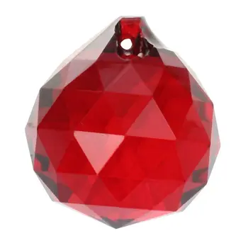 

30mm Red Crystal Ball Prisms