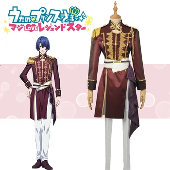 

Game Uta no Prince-sam​a HIjirikawa Masato Cosplay Costume Custom Adult Men's Women's Stage Uniform Trench Pants Belt Halloween