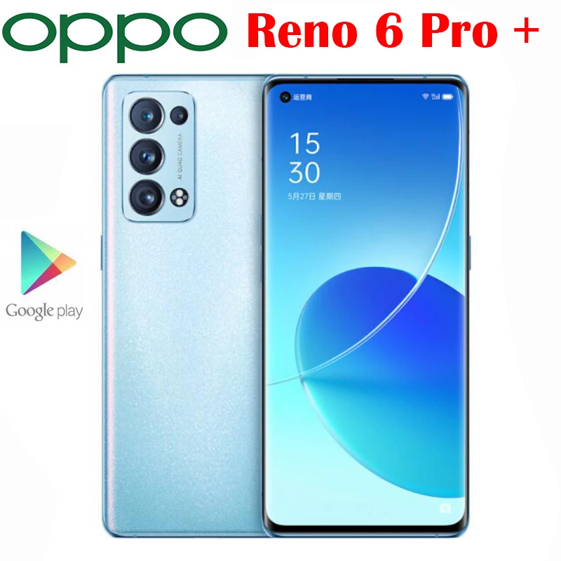 Official Original Oppo Reno 6 Pro Plus Cell Phone Snapdragon870 6 55inch 64mp 4500mah 65w Nfc Detective Conan Limited Edition Cellphones Aliexpress