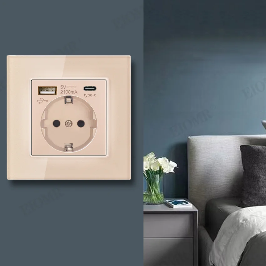 telefone movel painel de tomada vidro 03