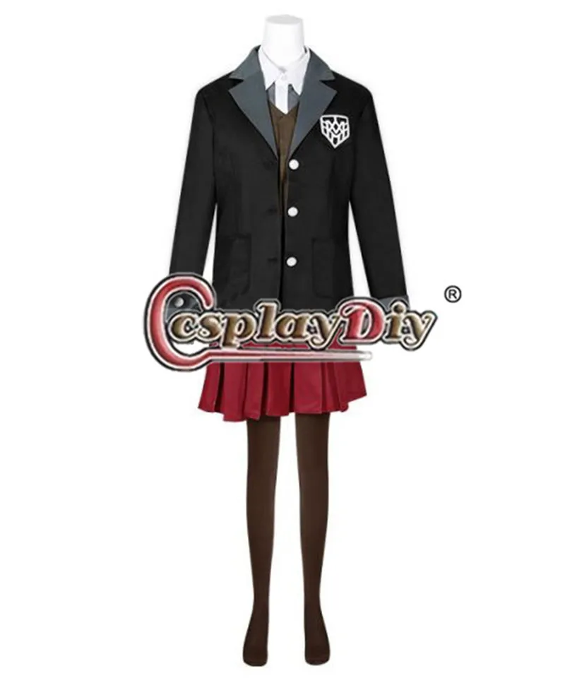 Косплей «сделай сам» Danganronpa V3: Killing Harmony Himiko Yumeno, карнавальный костюм для взрослых девочек, Женский Школьный костюм L320