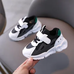 Chaussures de Sport pour enfants, baskets classiques décontractées pour garçons et filles, pour la course à pied, semelle souple antidérapante, respirantes, Patchwork, printemps 