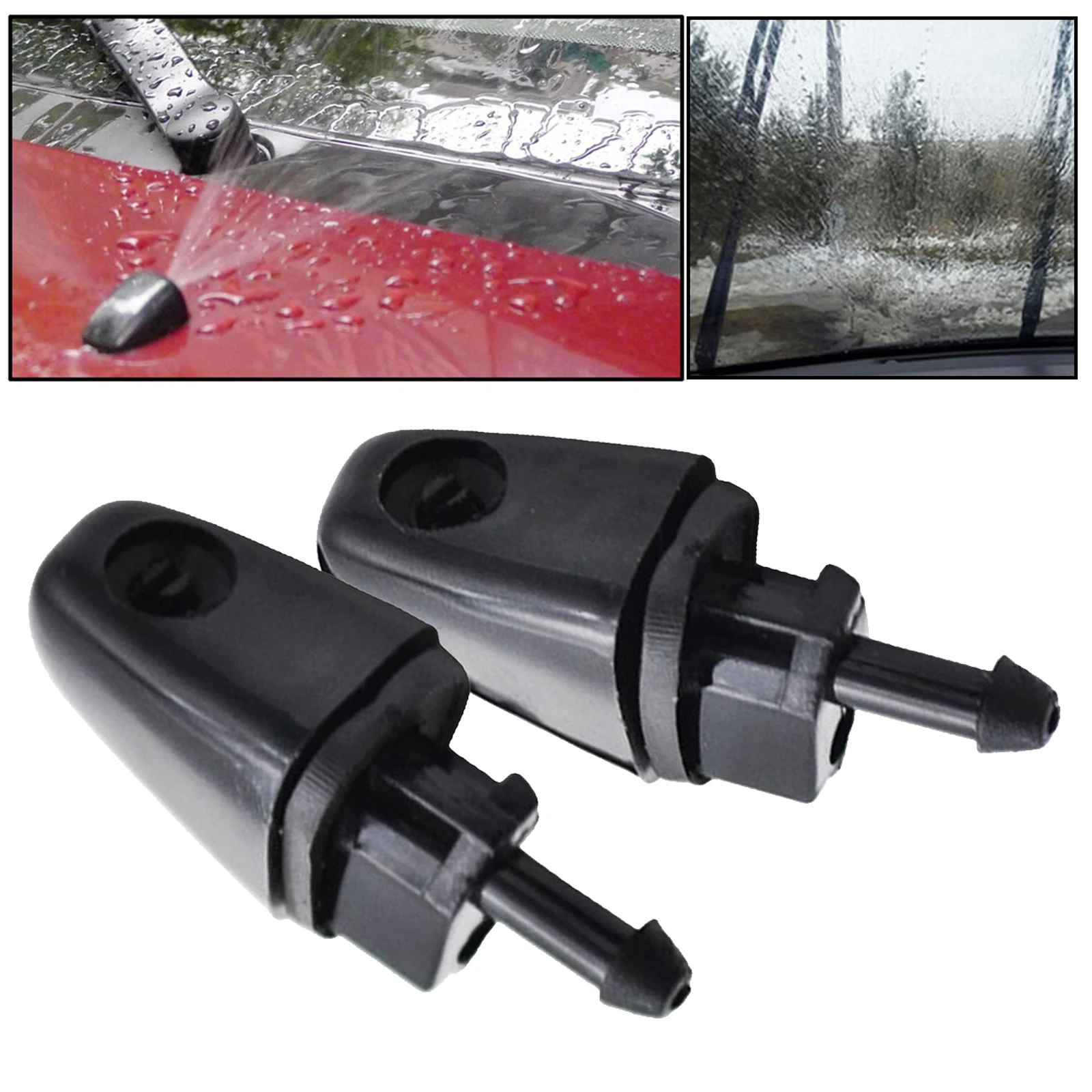 2pcs Front Headlight Washer Nozzle Fits for Mazda 6 GG1 2003 2004 2006