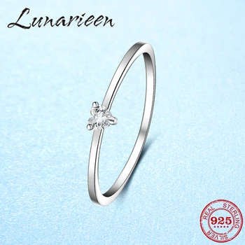 

Hot Sale Authentic 925 Sterling Silver Shinning Zircon Ring For Women Gift Mean Eternal Love Wedding Jewelry Gifts