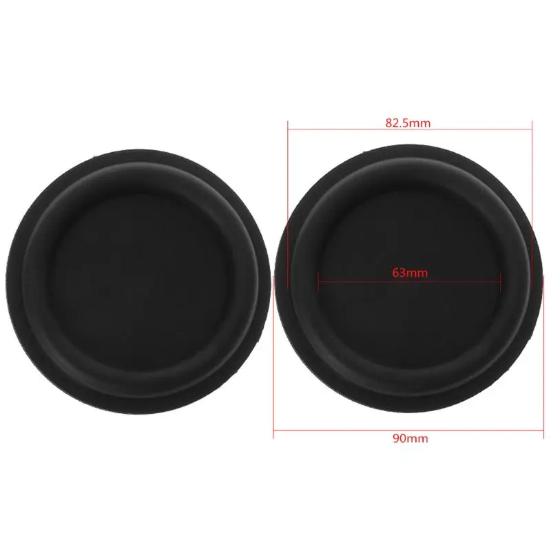 Audio Bass Diaphragm Passive Radiator Speaker Repair Kit - 2 Pack