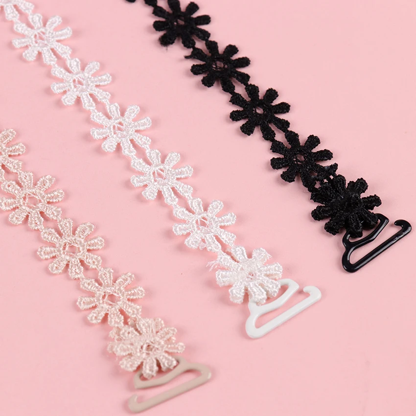 

Cotton Lace Bra Straps Flower Lace Stretchy Adjustable Sexy Women Summer Shoulder Straps Underwear Accessories 1 Pair