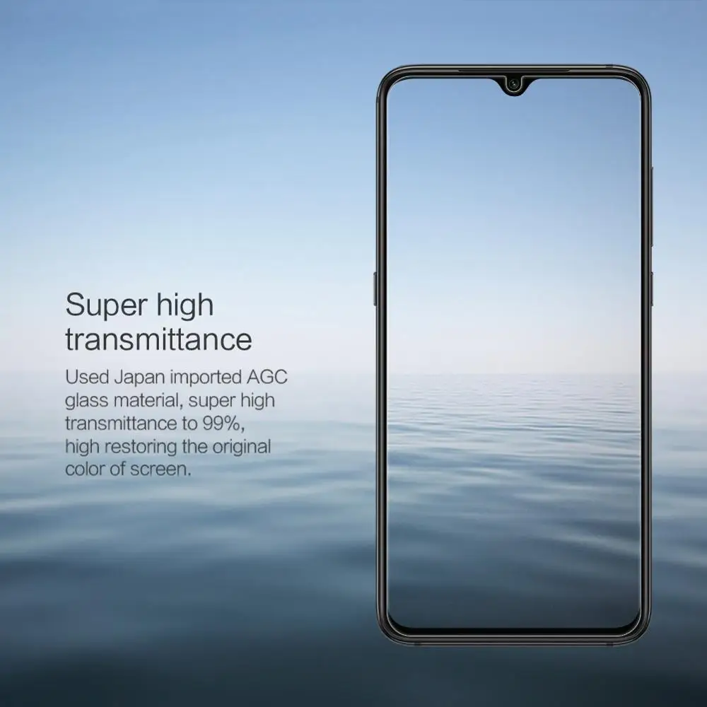 Защитное стекло для экрана Xiaomi Mi 9 оригинальное закаленное NILLKIN Защитная пленка
