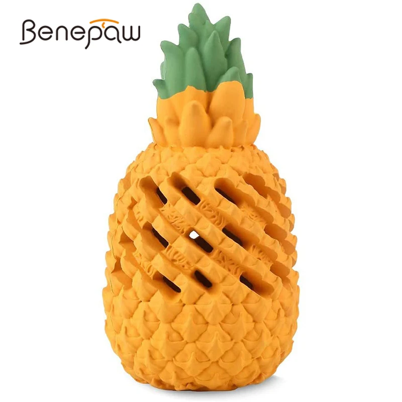 Долговечные игрушки для собак Benepaw в форме ананаса безопасные домашних животных