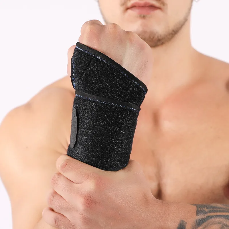 

Hualong Athletic Wristguards Men's Bandage Wrist Car Handle Protection Films Wrist Sheath Shot Ping Pong Shuttlecock Help Wrist