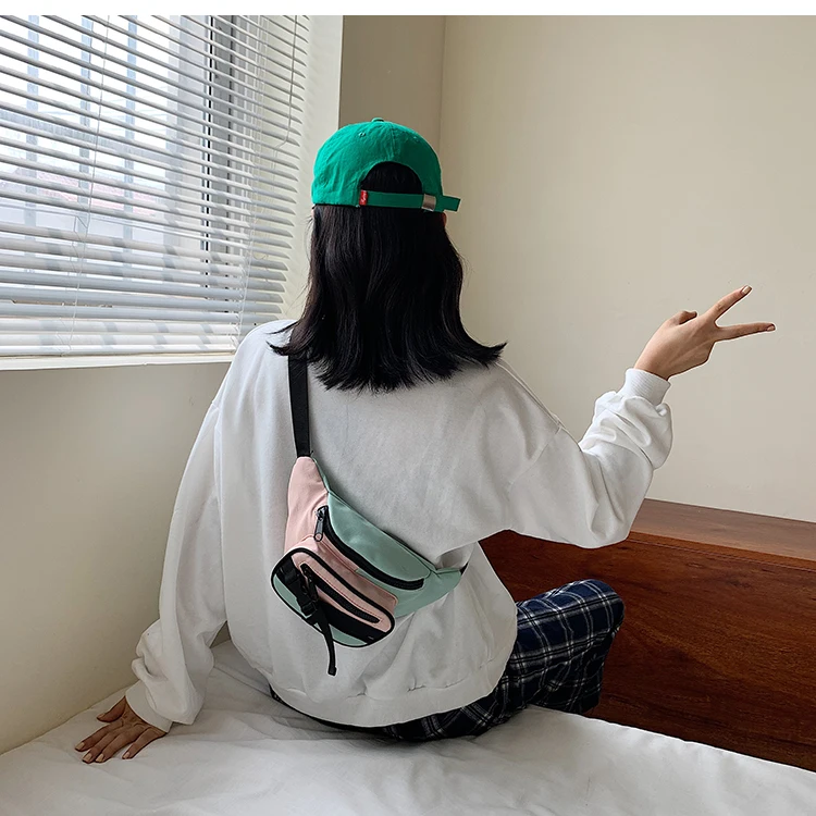 Холст 2019 новая тенденция вечерние Корейская версия дикого сумка небольшая сумка модная сумка с карманами