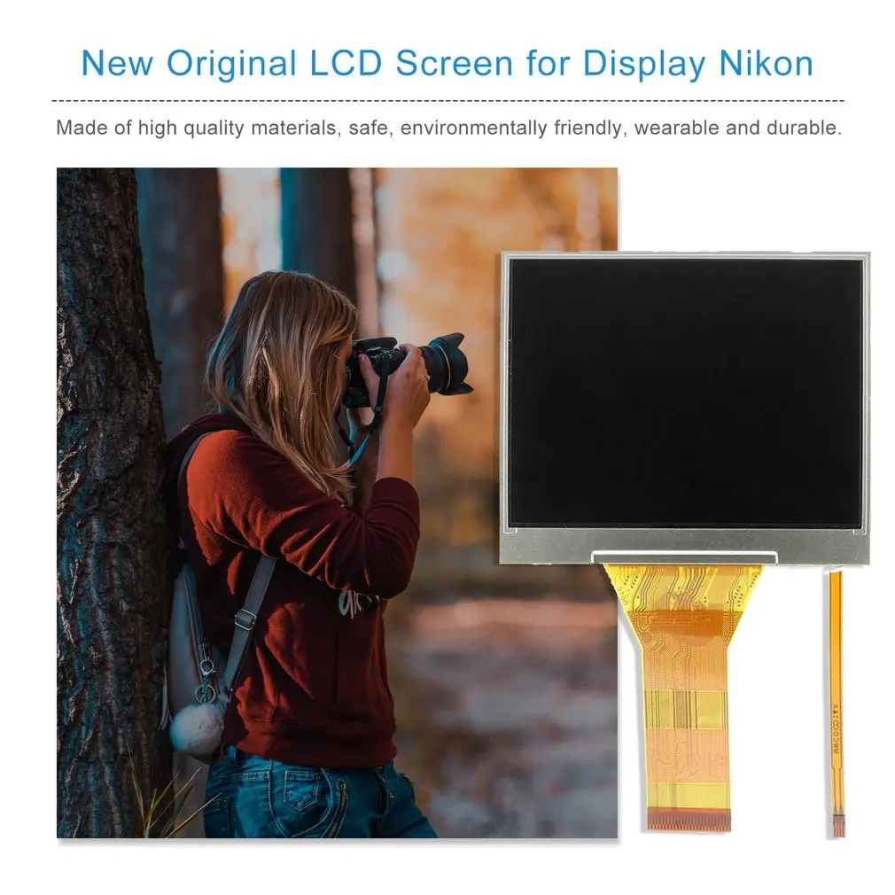 ЖК-экран для камеры дисплей для Nikon D90 D700 D300 D300S для Canon 5D Mark II камера запасные части