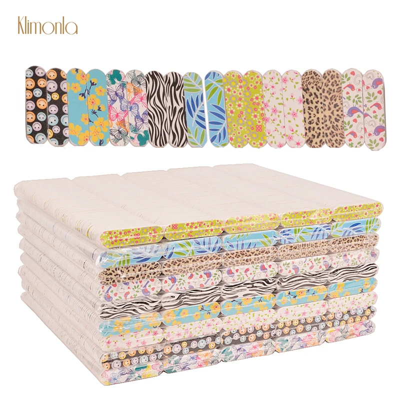 

500pcs Nail Files Sanding Mini Small Colorful Flower Pink Slim Buffer Manicure Polish Nail Art Sponge Tools wholesale